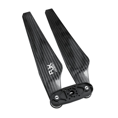 RJXHOBBY 1Pasang MF3016 30.4X10.9inci kipas lipat gentian karbon untuk UAV