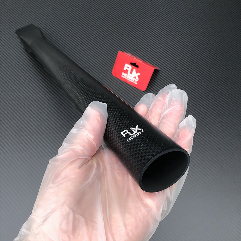 RJXHOBBY Custom Carbon fiber Oval to rectangular tube arm for Plant Protection UAV Multicopter
