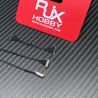 RJXHOBBY coaxial cable set with small board connectors, compatible with DJI O4/O4 Pro systems