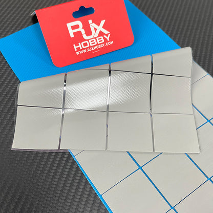 RJX 100PCS 40×40×1mm Soft Silicone Thermal Pads 8W 10W for CPU GPU FPV Drone Cooling