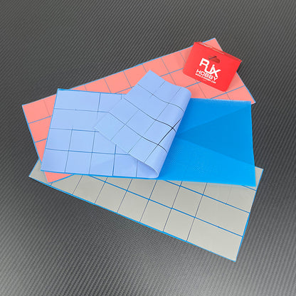 RJX 100PCS 40×40×1mm Soft Silicone Thermal Pads 8W 10W for CPU GPU FPV Drone Cooling