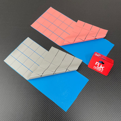 RJX 100PCS 40×40×1mm Soft Silicone Thermal Pads 8W 10W for CPU GPU FPV Drone Cooling