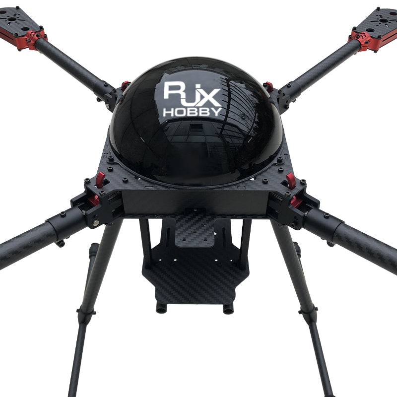 RJX 650mm 4-Axis Drone, Accurate data collection for topographic mapping and large-scale surveys.