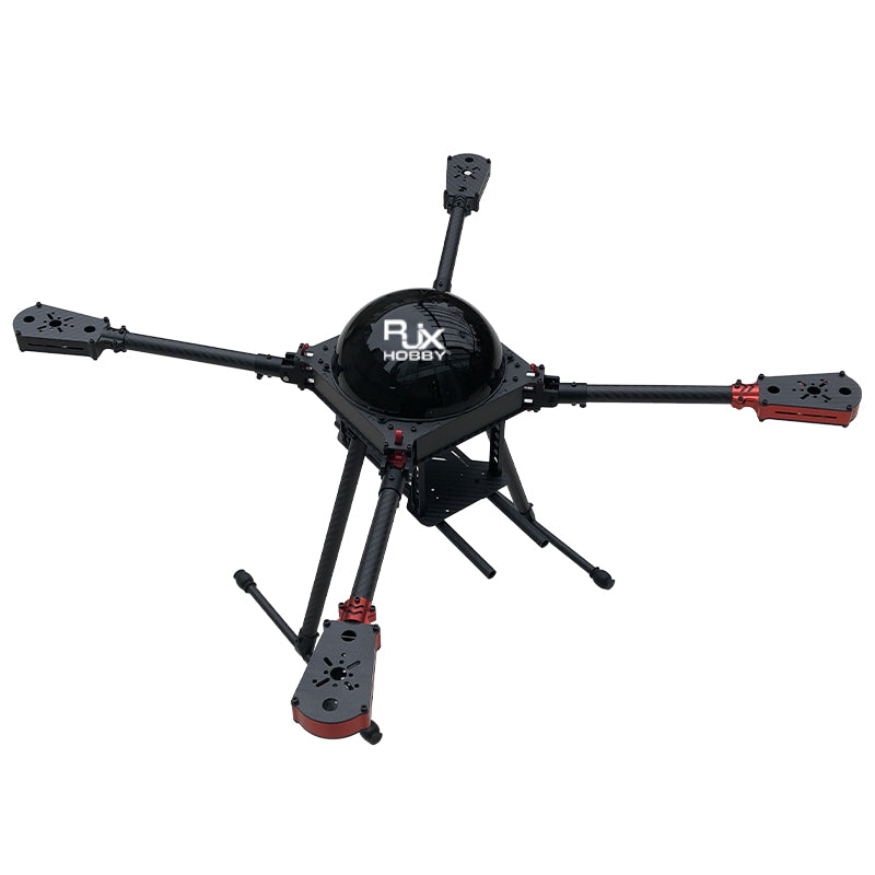 RJX 650mm 4-Axis Drone, Stable quadcopter frame with 650mm wheelbase diameter for reliable flight control.