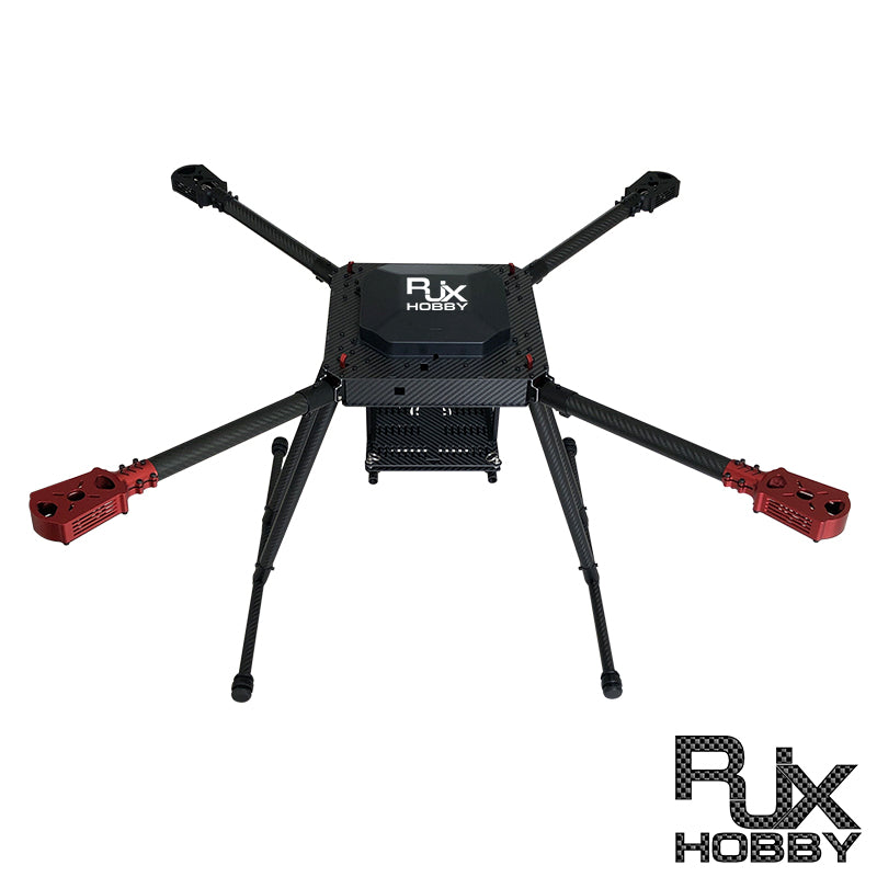 RJX 900mm 4-Axis Drone, Compact folding design for easy transport and deployment.