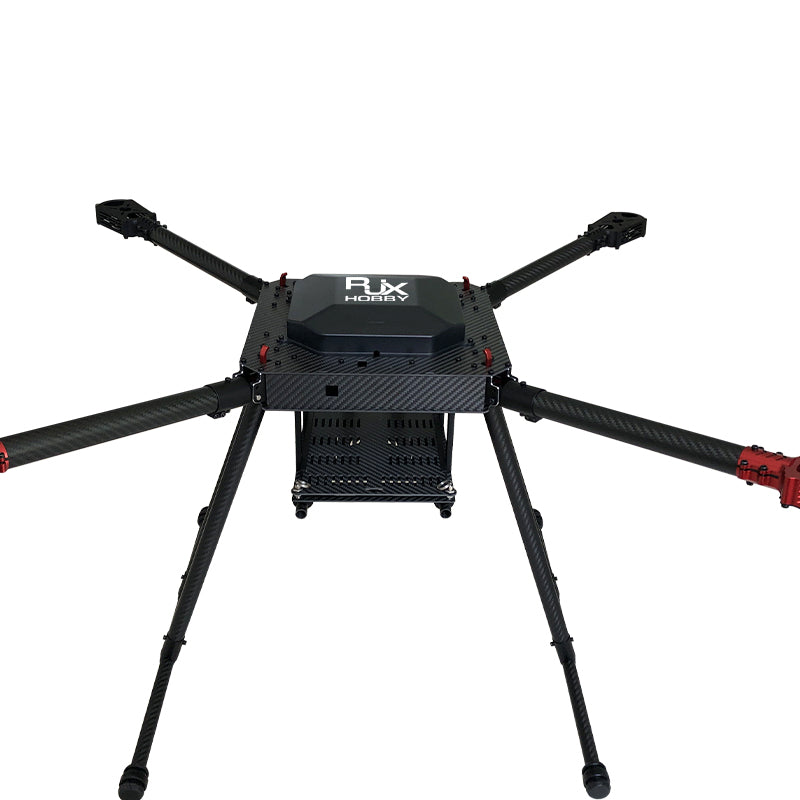 RJX 900mm 4-Axis Drone, Compact folding design for easy transportation and rapid deployment.