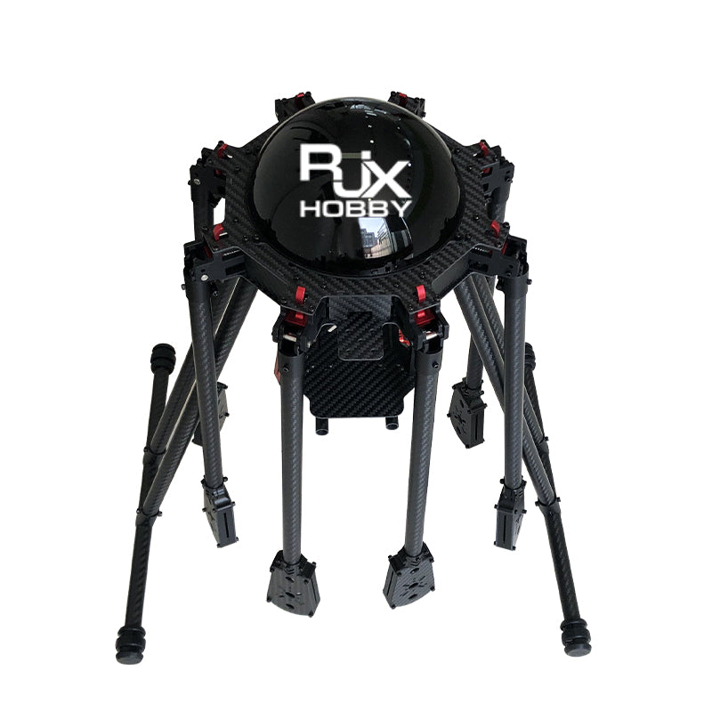 RJX 950mm 8-Axis Drone, Inspecting critical infrastructure like power lines, bridges, and industrial facilities.