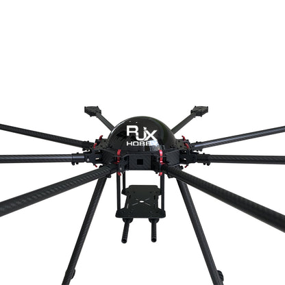 RJX 950mm 8-Axis Drone Frame - Carbon Fiber Umbrella Folding Hexacopter Frame with Motor Mounts for Industrial Drone