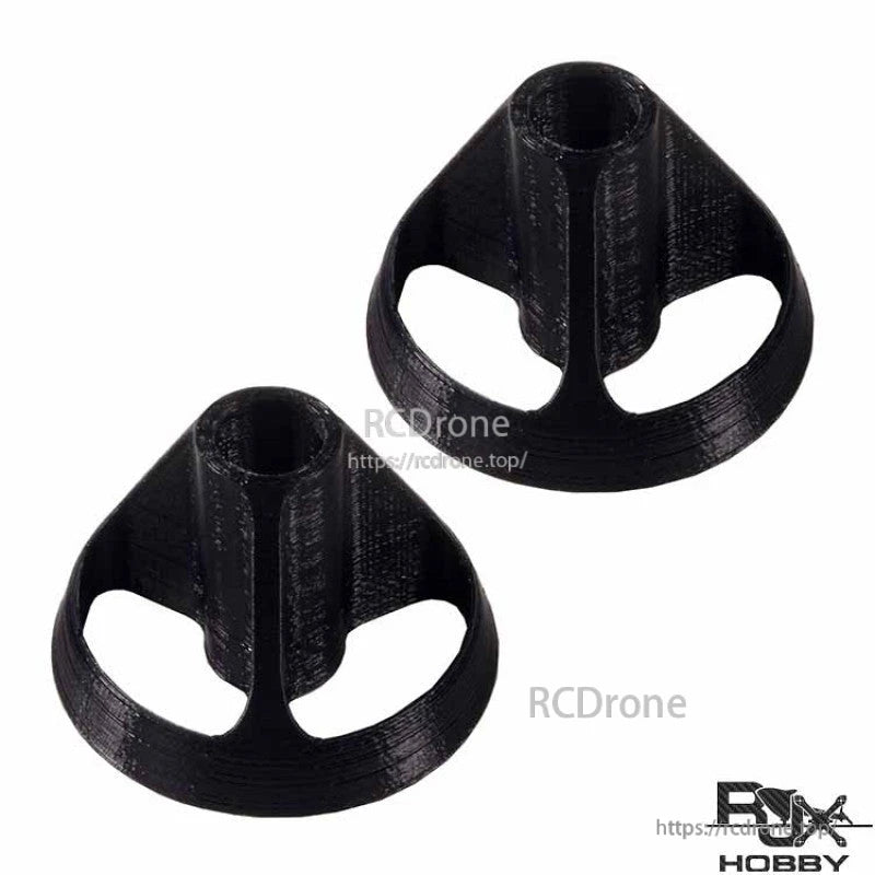 Pair of black PLA remote control transmitter rocker safety covers for X9D gimbal sticks (2pcs)