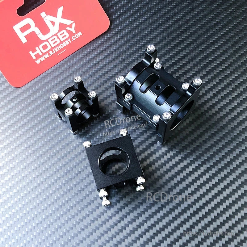 RJXHOBBY 1pc Pipe Clip Tubing Clamp 16/20/25mm Carbon Tube Fixed Joint for RC Agriculture UAV Drone