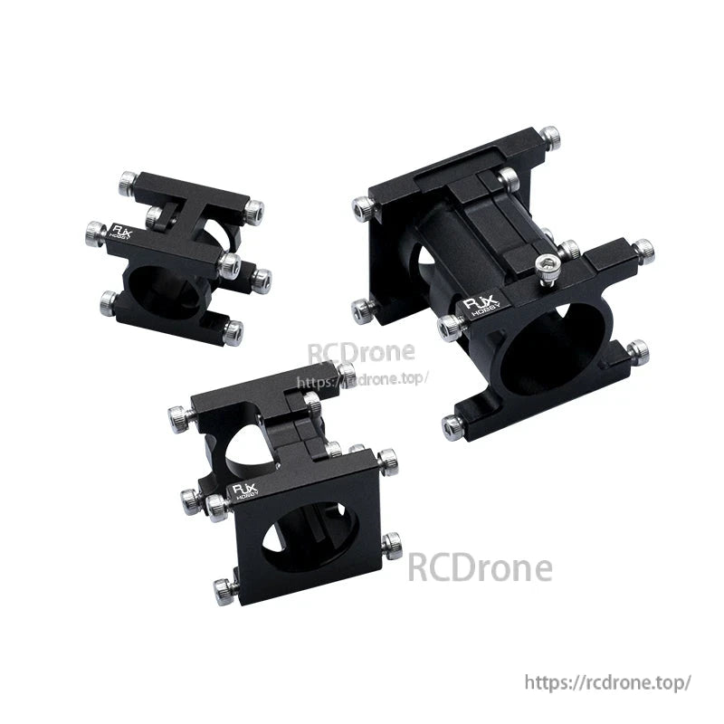 RJXHOBBY 1pc Pipe Clip Tubing Clamp 16/20/25mm Carbon Tube Fixed Joint for RC Agriculture UAV Drone