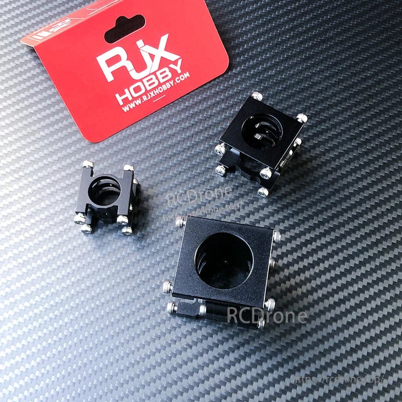 RJXHOBBY 1pc Pipe Clip Tubing Clamp 16/20/25mm Carbon Tube Fixed Joint for RC Agriculture UAV Drone