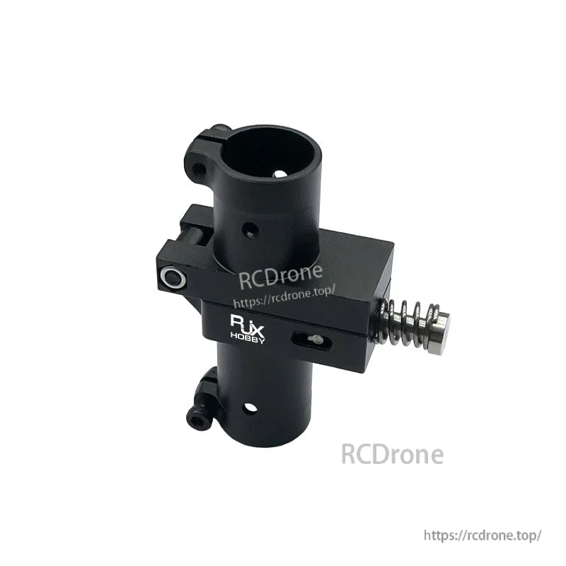 RJXHOBBY 16mm CNC aluminum folding arm tube joint clamp with spring latch for FPV drone arms