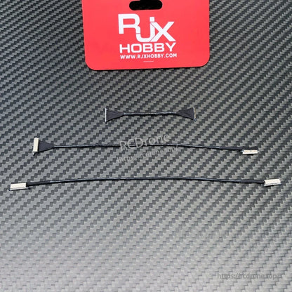 RJXHOBBY coaxial cable set compatible with DJI O4/O4 Pro, three lengths with micro connectors
