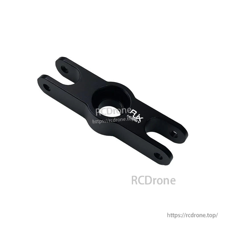 RJXHOBBY 1pcs Folding Propeller Clip, RJXHOBBY folding propeller clip in black metal with multi-hole mounting arms for RC drone prop setup