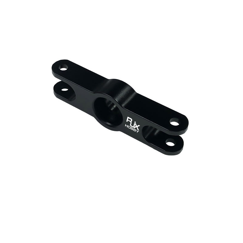 RJXHOBBY 1pcs Folding Propeller Clip, RJXHOBBY folding propeller clip, black metal clamp with four mounting holes and center ring