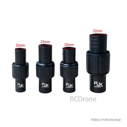 RJXHOBBY 20 mm 25 mm 26 mm 32 mm opvouwbare drone-arm voor FPV Multirotor UAV Drone-buis