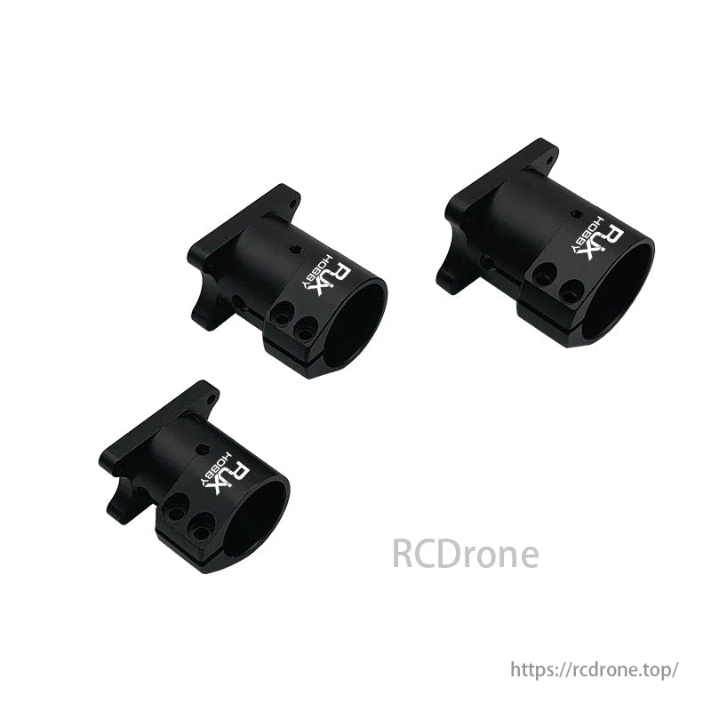 RJXHOBBY 20 mm 25 mm 30 mm Fahrwerk, vertikal montierte Basisdüse, Verbindungsstangen-Befestigungsteile für landwirtschaftliche Drohnen