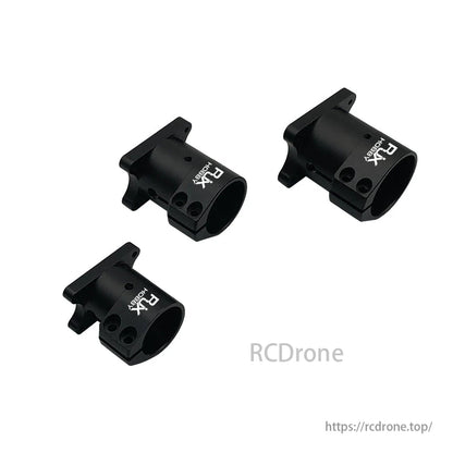 RJXHOBBY 20 mm 25 mm 30 mm Fahrwerk, vertikal montierte Basisdüse, Verbindungsstangen-Befestigungsteile für landwirtschaftliche Drohnen