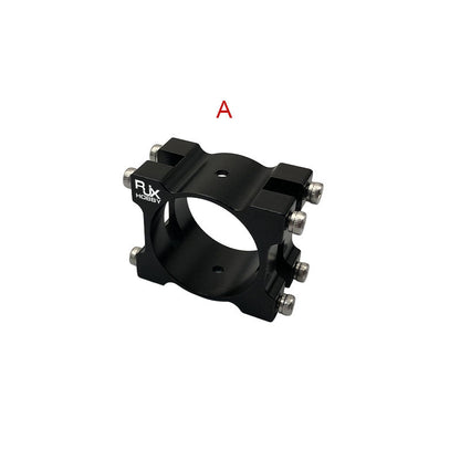 RJXHOBBY Morsetto in lega di alluminio da 30mm per tubo/asta in fibra di carbonio Ø30mm o supporto motore, 1 pezzo