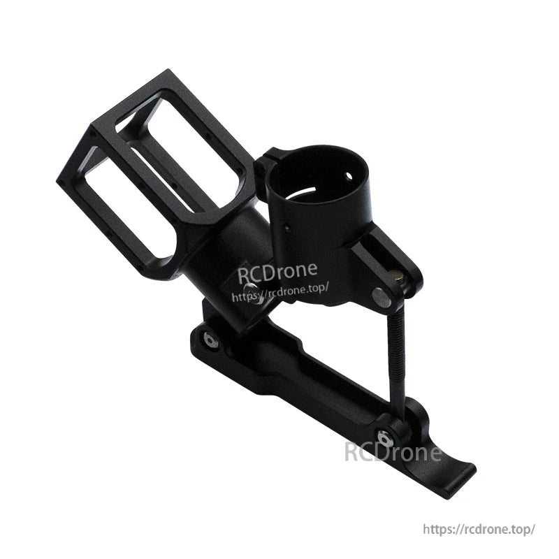 RJXHOBBY 30mm folding side arm clamp bracket for plant protection UAV multicopter, black metal mount