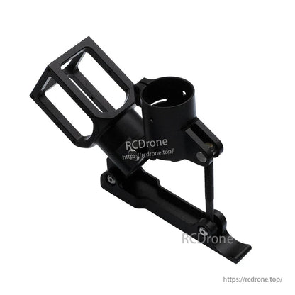 RJXHOBBY 30mm folding side arm clamp bracket for plant protection UAV multicopter, black metal mount
