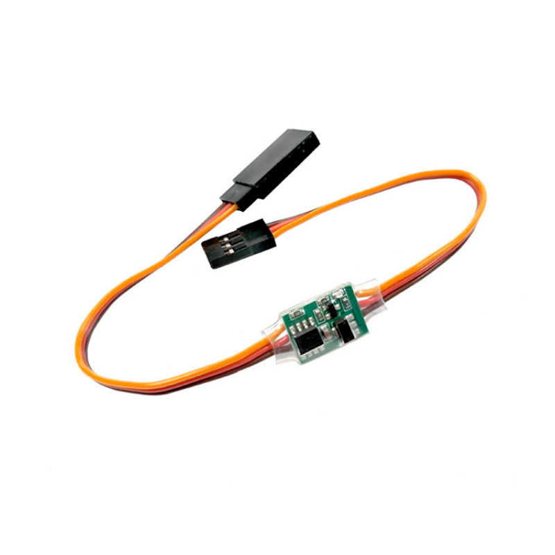 RJXHOBBY 3.6-24V 5A Servo Signal Reverser, Inline servo signal reverser module with 3-wire lead and male/female servo connectors