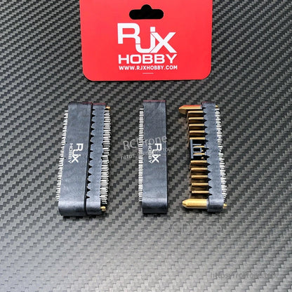 RJXHOBBY battery interface connector replacement set with male and female pin blocks for DJI Agras T30/T40/T50