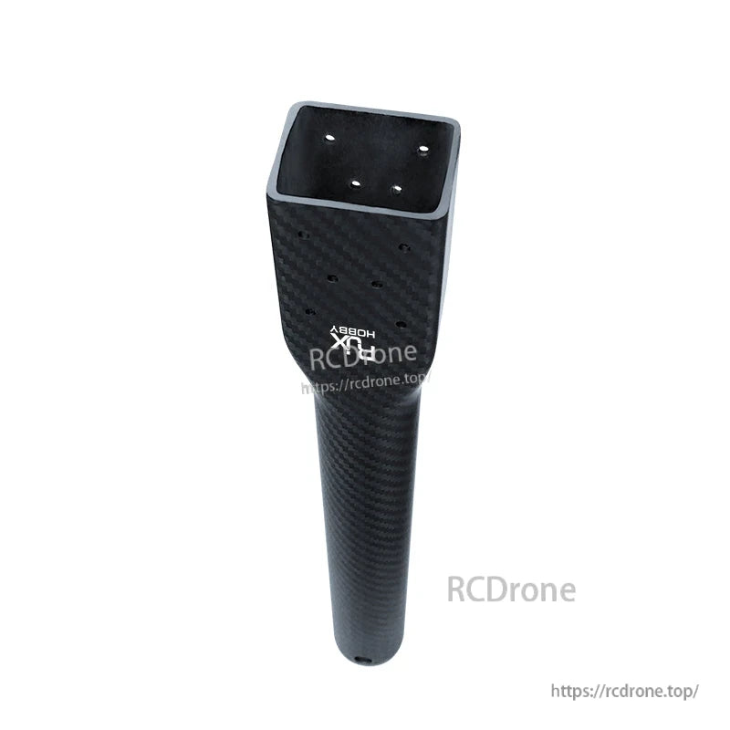 RJXHOBBY carbon fiber UAV multicopter arm tube with square mounting end and pre-drilled bolt holes