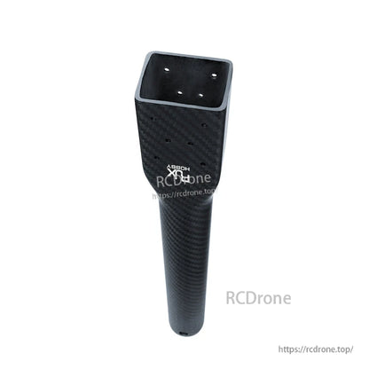 RJXHOBBY carbon fiber UAV multicopter arm tube with square mounting end and pre-drilled bolt holes
