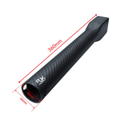 RJXHOBBY 360mm carbon fiber UAV arm with 40x36mm profile for plant protection multicopter frames