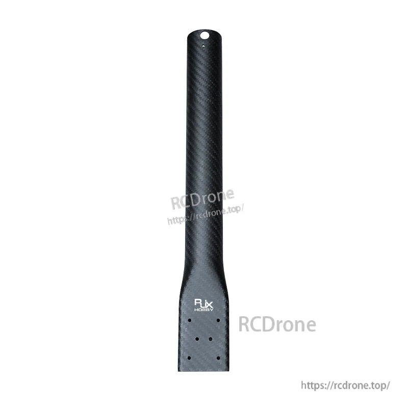 RJXHOBBY carbon fiber UAV multicopter arm with tubular body and pre-drilled mounting plate end