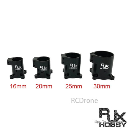 RJXHOBBY 90 ° D16 20 25 30 35 40mm Landingsgestel Verticale montage Basismondstuk Drijfstangbevestigingsonderdelen voor RC UAV Drone