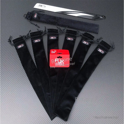 RJXHOBBY Blades and Propeller Protection Cover, RJXHOBBY blade and propeller protection cover set with black drawstring sleeves for rotor blades