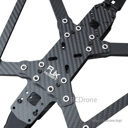 RJXHOBBY Carbon Fiber 15 Inch FPV Frame, RJXHOBBY offers a 15-inch carbon fiber FPV frame kit for building long-range freestyle racing drones.