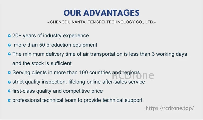 RJXHOBBY Carbon Fiber 15 Inch FPV Frame, Nantai Tengfei provides competitive pricing, quality products, lifelong support, and fast delivery globally, backed by 20+ years of experience.