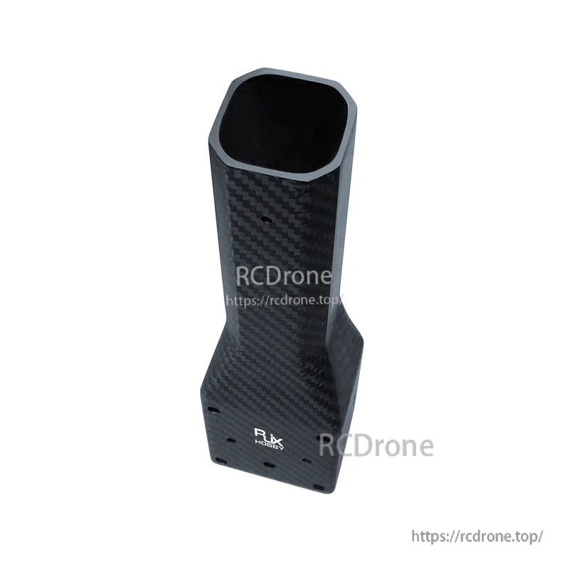 RJXHOBBY 40mm octagonal carbon fiber arm with flared mounting base and pre-drilled holes for plant protection UAV frames