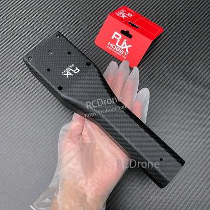 RJXHOBBY carbon fiber octagonal UAV multicopter arm with pre-drilled mounting holes and red package