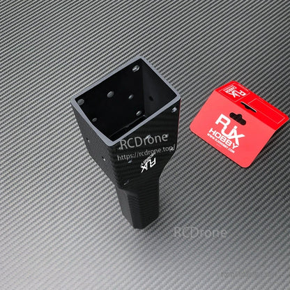 RJXHOBBY octagonal carbon fiber UAV arm with square mounting end and pre-drilled holes for multirotor frames