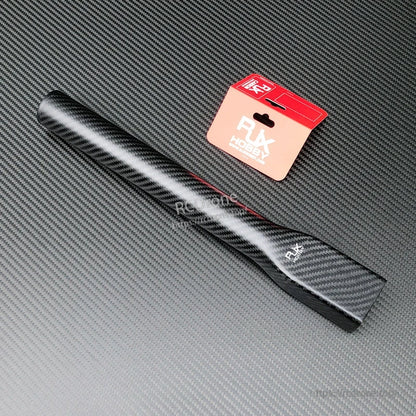 RJXHOBBY carbon fiber UAV multicopter arm tube with tapered end, black woven finish