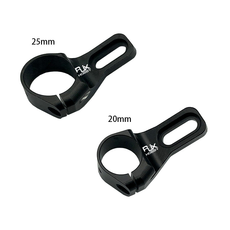 RJXHOBBY UAV drone tank fixing connector clamp with slotted extension mount, 20mm and 25mm sizes