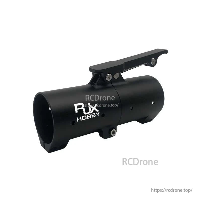 RJXHOBBY black quick-release folding arm clamp with hinged lever for plant protection UAV multicopter