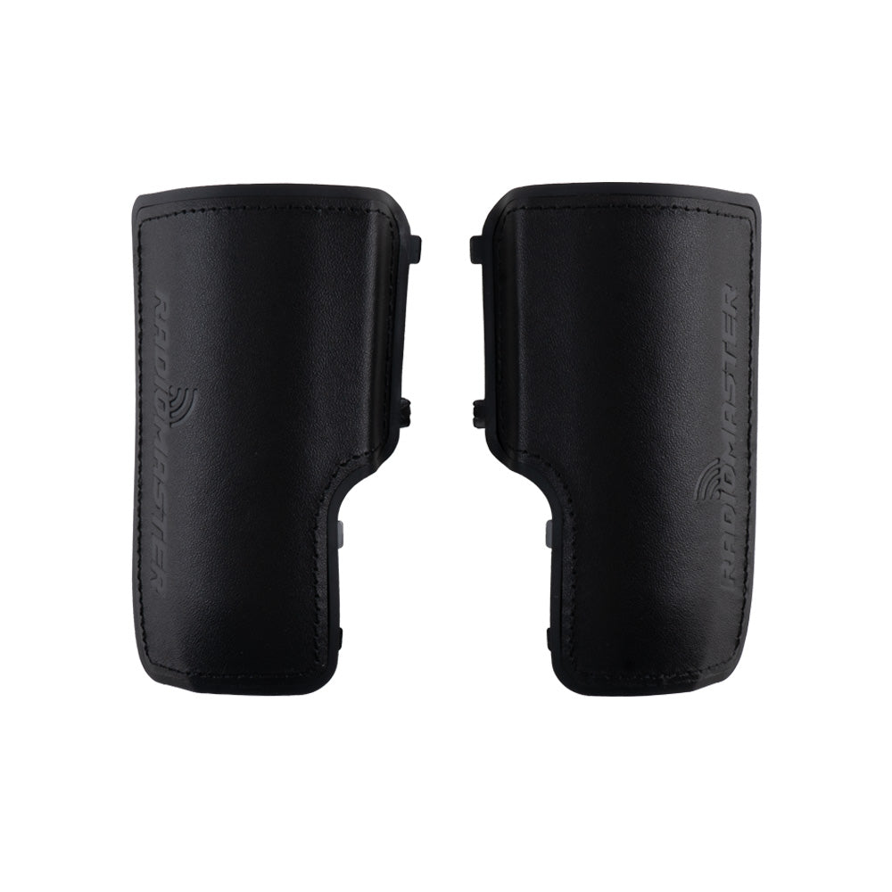 TX16S MK3 MAX Edition leather side grip panels, black stitching replacement grips set