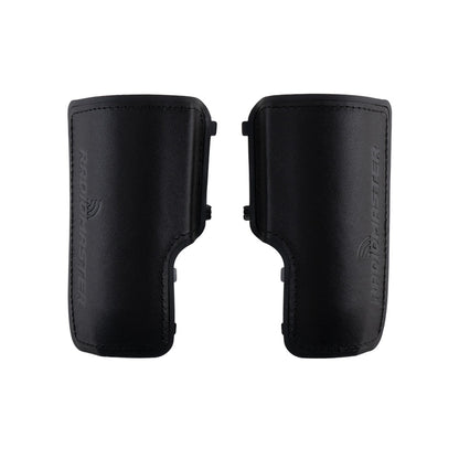 TX16S MK3 MAX Edition leather side grip panels, black stitching replacement grips set