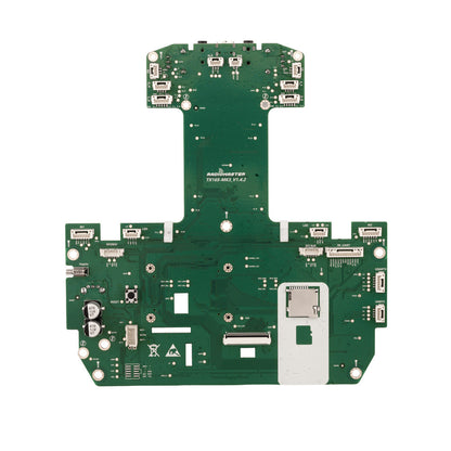 TX16S MK3 transmitter motherboard PCA, reverse side showing headers and SD card slot shield