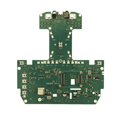 TX16S MK3 transmitter replacement motherboard PCA, component side with switches and connectors