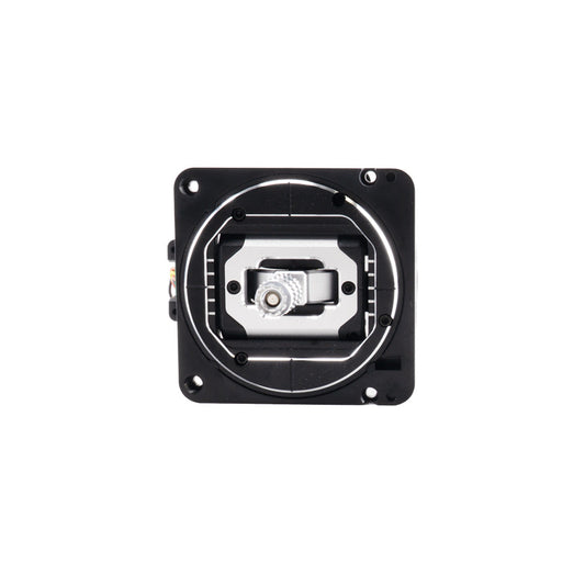 RadioMaster V6 Hall Effect Gimbal front view with stick centered in square mounting frame