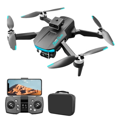 S132 Drone - 8K HD Dual Camera GPS Obstacle Avoidance Brushless Motor RC Helicopter Professional Foldable Quadcopter Toy