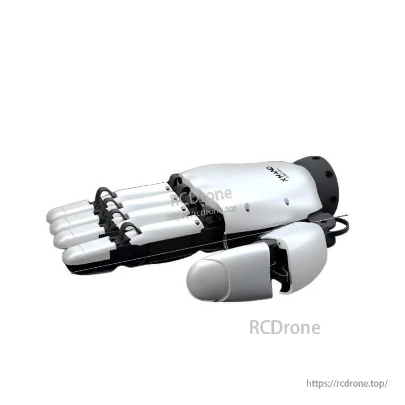 ROBOTERA XHAND 1 機械手 - 12自由度，270° 觸覺指尖，80N 抓力，25公斤舉重，支援 EtherCAT/RS485，兼容 ROS