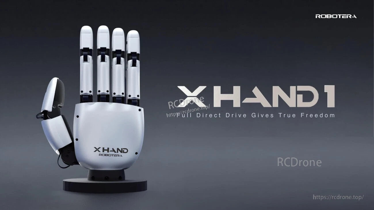 ROBOTERA XHAND 1 Robot Hand, ROBOTERA XHAND1 is a fully direct-drive robotic hand delivering true freedom and advanced dexterity.